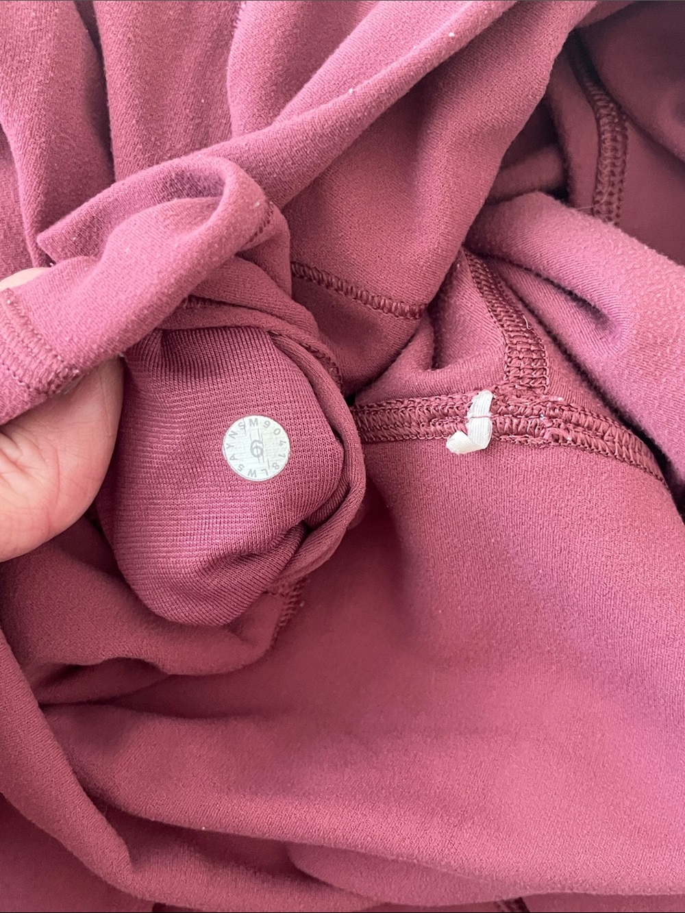 Lululemon align leggings in mauve 28” - Picture 4 of 5